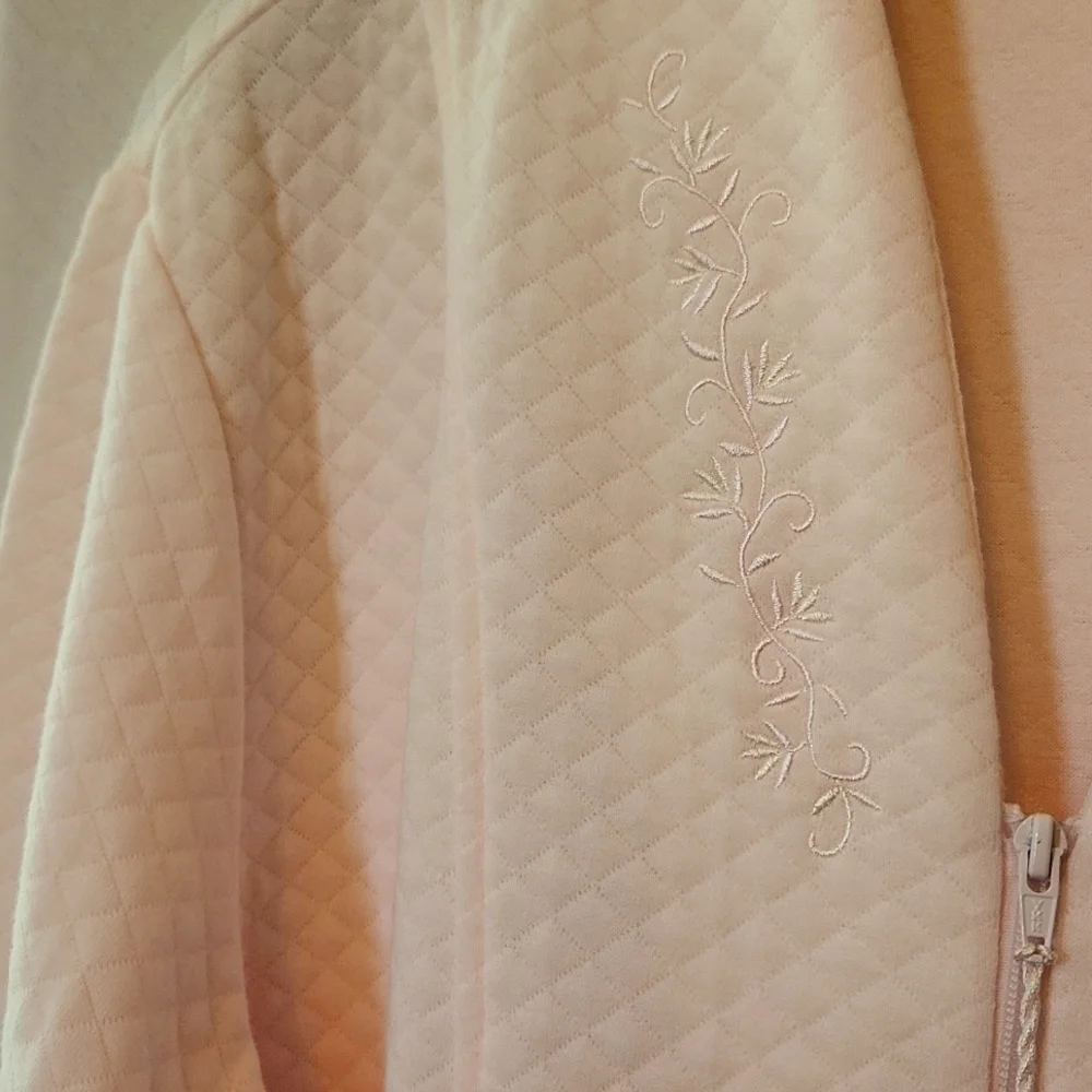 Miss Elaine Woman's zip up, Bathrobe 2 X - Picture 4 of 5